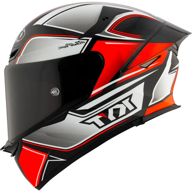 KYT TT REVO-  Tourist Red Fluo
