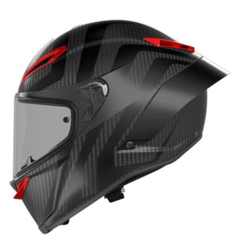 AGV PISTA GP RR INTREPIDO MATTE CARBON FIBER/BLACK/RED HELMET