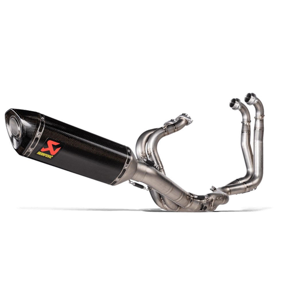 EVO Full Titanium/Carbon Fiber Exhaust System for Aprilia RSV4 2021+