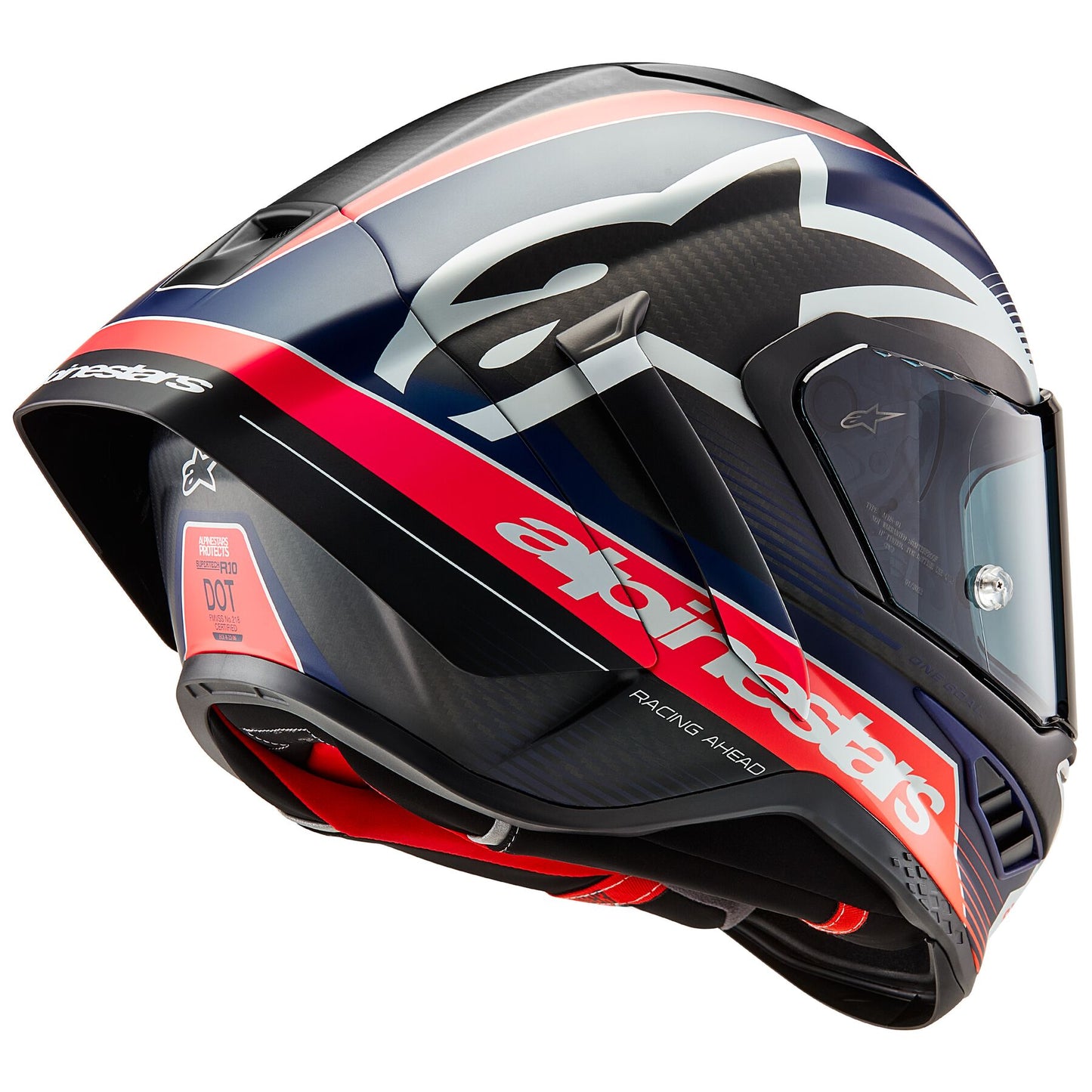 
                  
                    Alpinestars Supertech R10 Team Helmet – Carbon/Red/Blue
                  
                