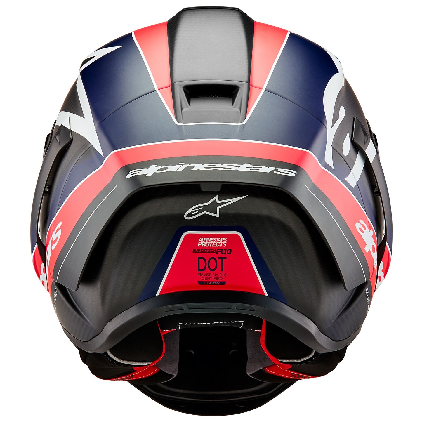 
                  
                    Alpinestars Supertech R10 Team Helmet – Carbon/Red/Blue
                  
                