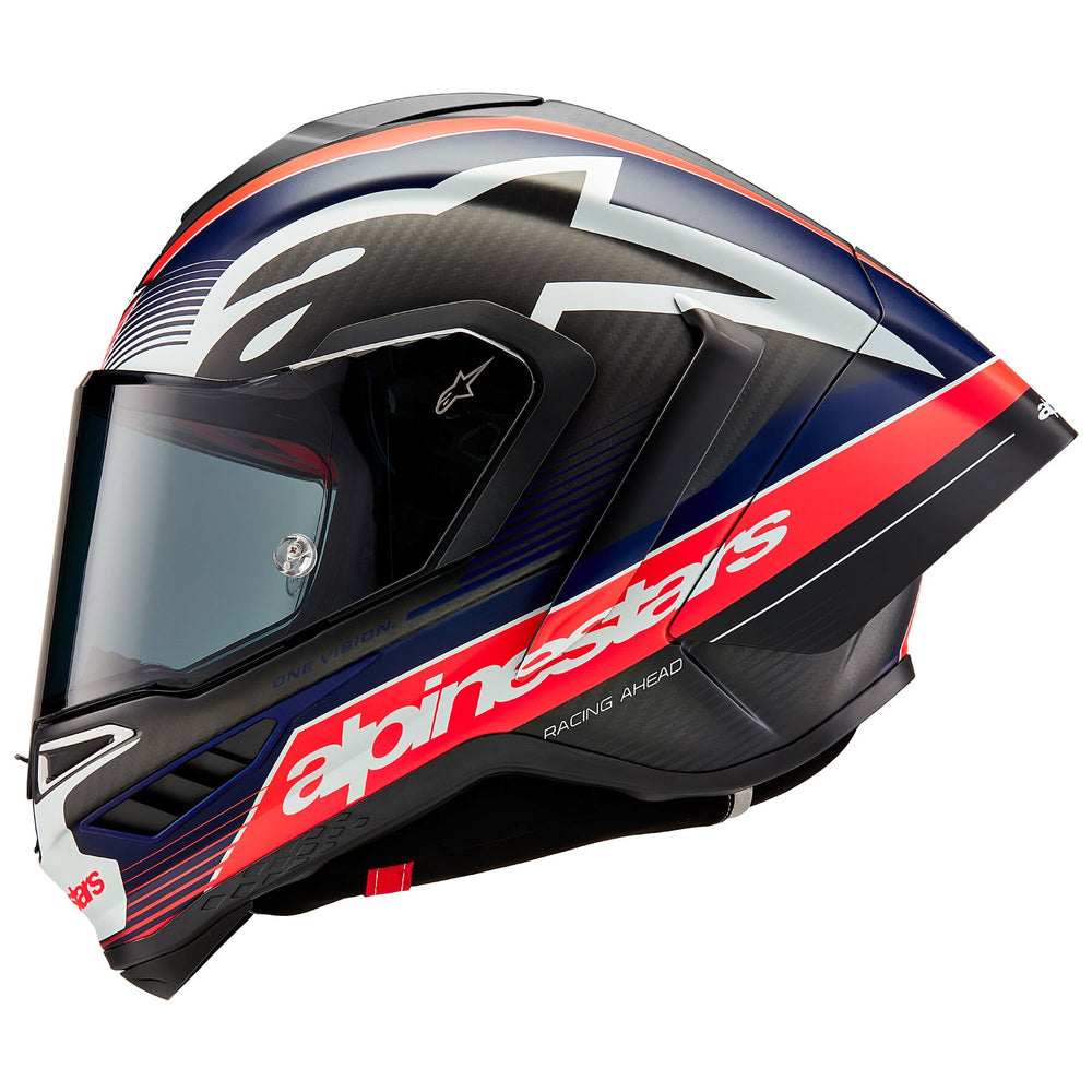 Alpinestars Supertech R10 Team Helmet – Carbon/Red/Blue