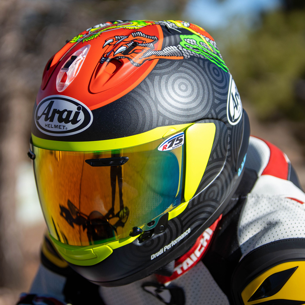 
                  
                    ARAI CORSAIR-X TATSUKI HELMET
                  
                