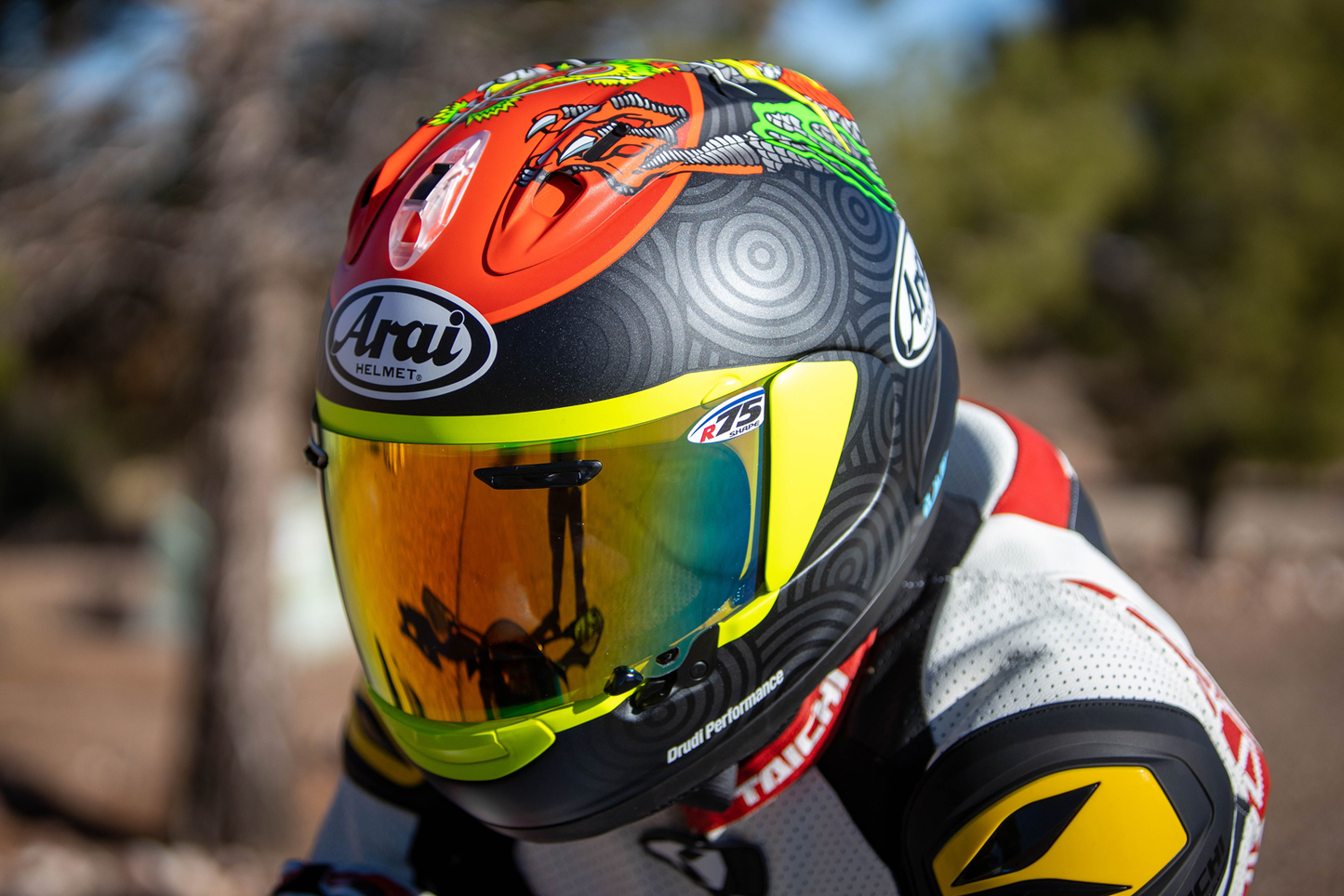 
                  
                    ARAI CORSAIR-X TATSUKI HELMET
                  
                