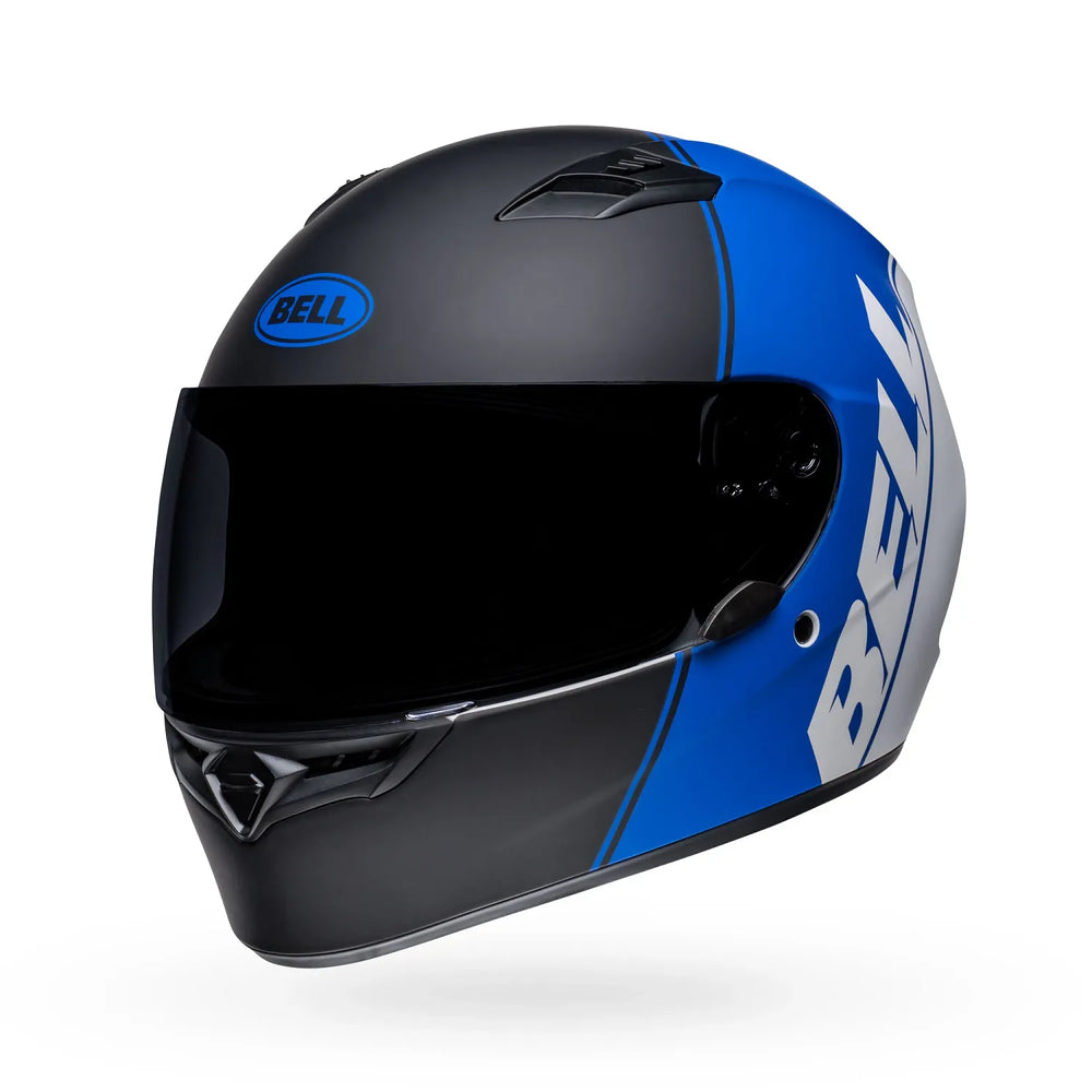
                  
                    Bell Qualifier Helmet- Ascent Matte Black/Blue
                  
                