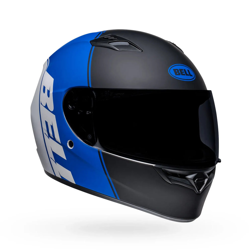 
                  
                    Bell Qualifier Helmet- Ascent Matte Black/Blue
                  
                