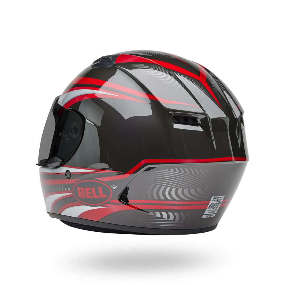 
                  
                    Bell Qualifier Helmet- Conduit Charcoal/Candy Red
                  
                
