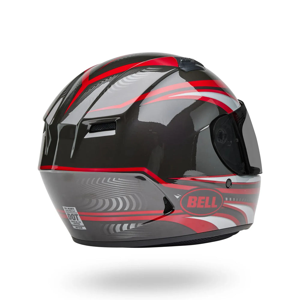 
                  
                    Bell Qualifier Helmet- Conduit Charcoal/Candy Red
                  
                