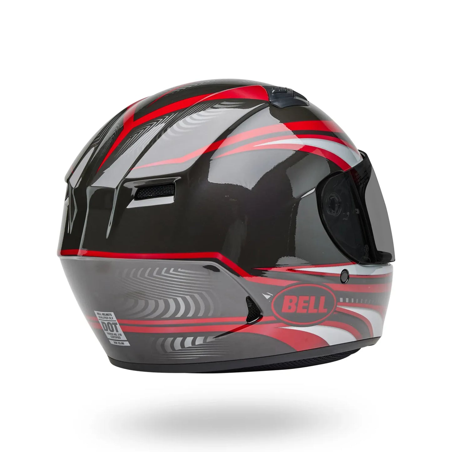 
                  
                    Bell Qualifier Helmet- Conduit Charcoal/Candy Red
                  
                
