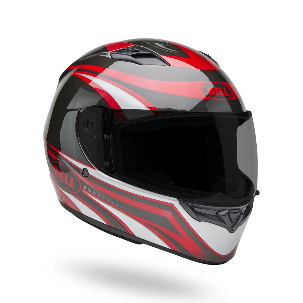 
                  
                    Bell Qualifier Helmet- Conduit Charcoal/Candy Red
                  
                
