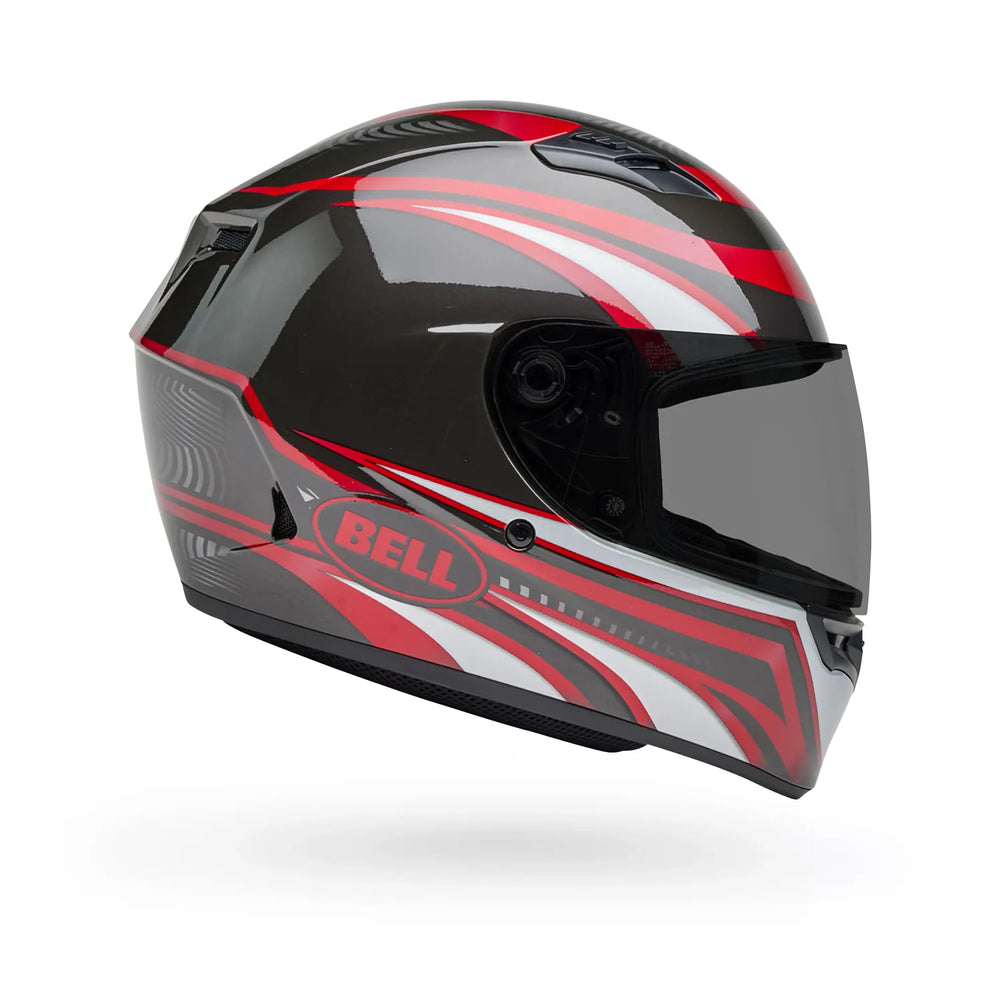 
                  
                    Bell Qualifier Helmet- Conduit Charcoal/Candy Red
                  
                