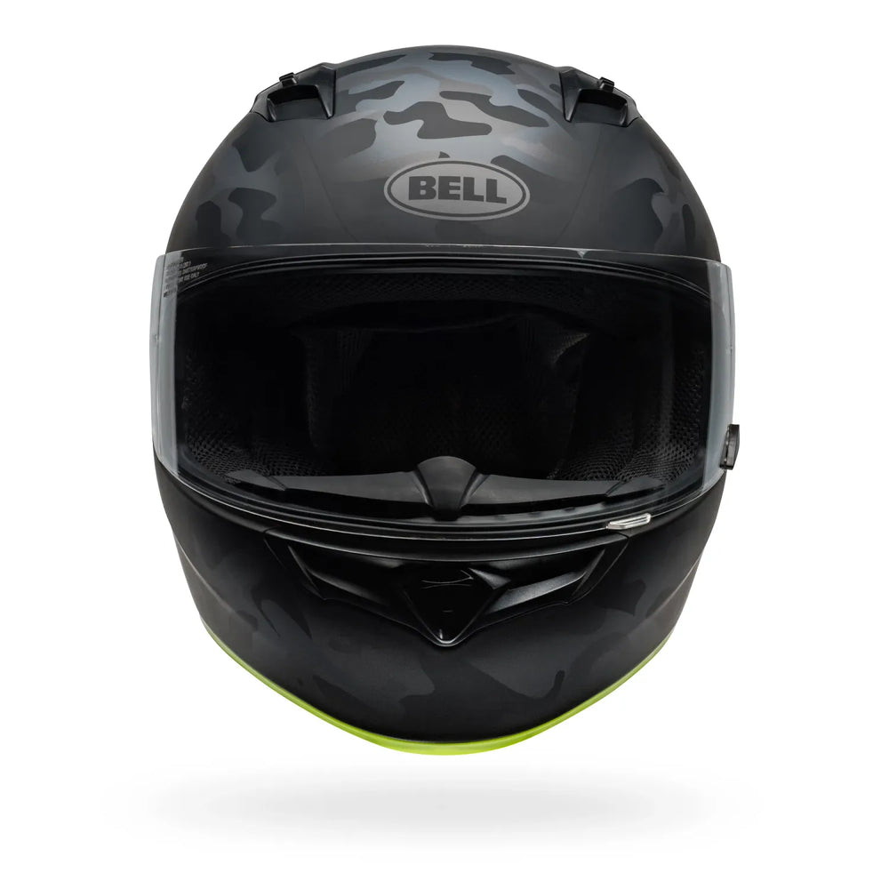 
                  
                    Bell Helmet- Qualifier Stealth Matte Hi-Viz/Camo
                  
                