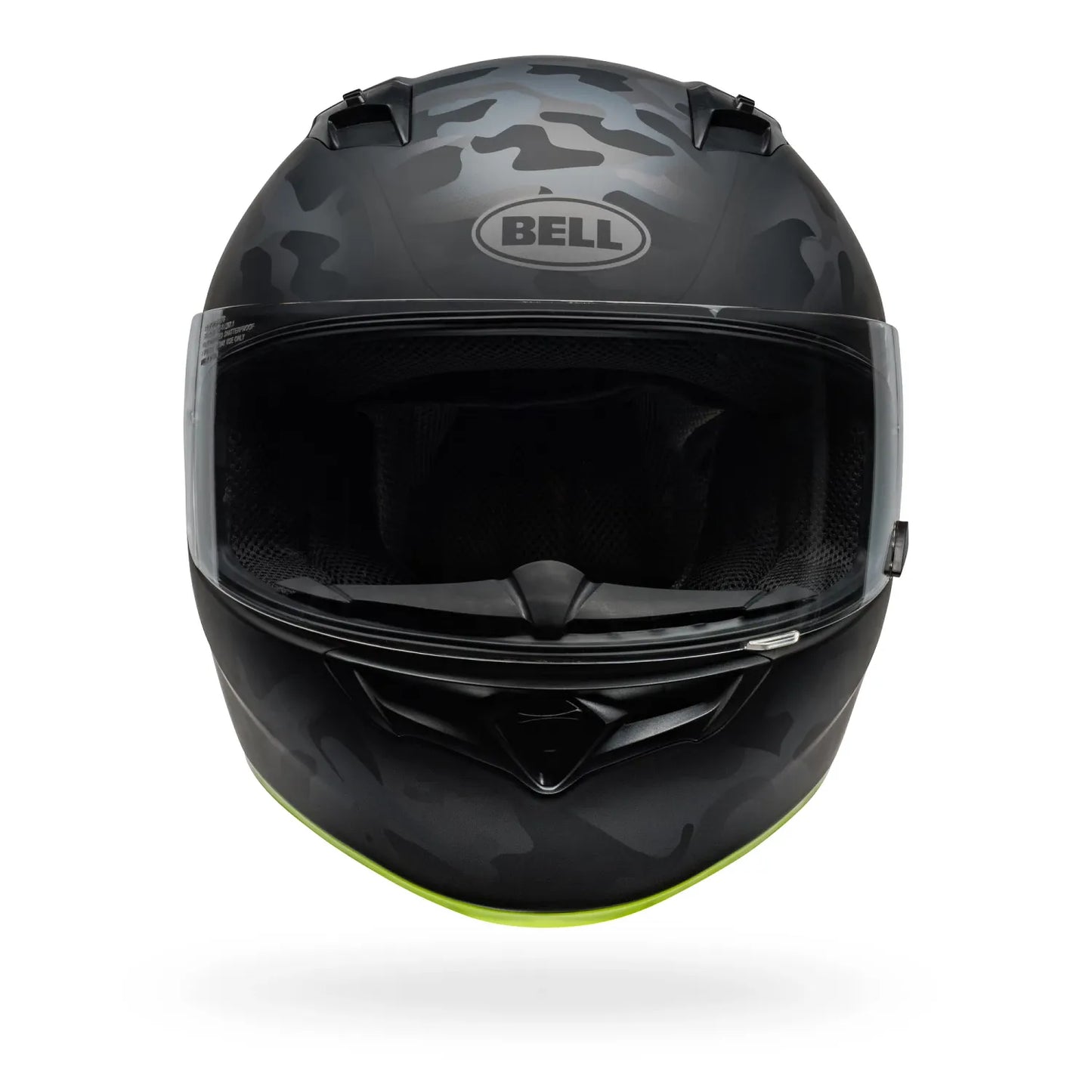 
                  
                    Bell Helmet- Qualifier Stealth Matte Hi-Viz/Camo
                  
                