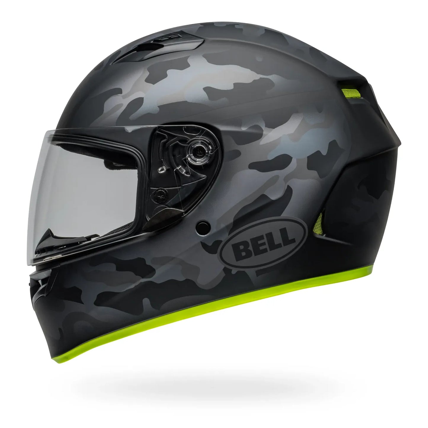 
                  
                    Bell Helmet- Qualifier Stealth Matte Hi-Viz/Camo
                  
                