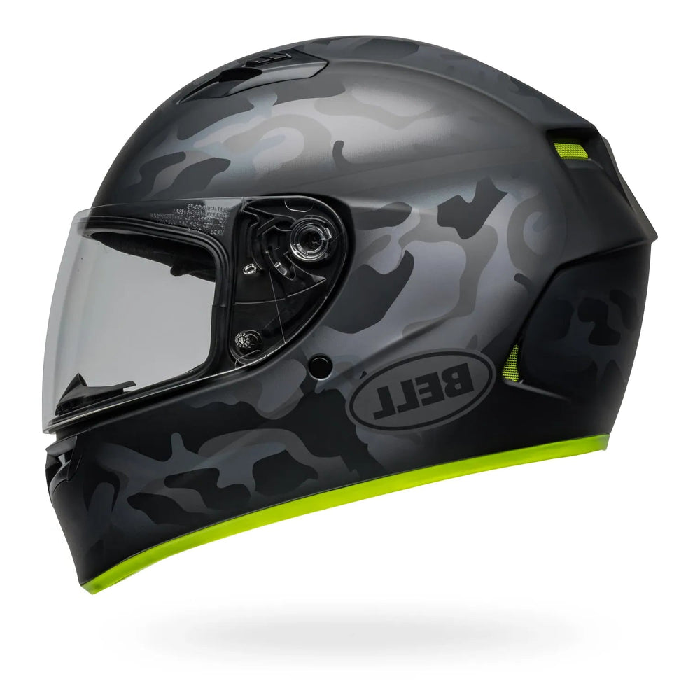 Bell Helmet- Qualifier Stealth Matte Hi-Viz/Camo