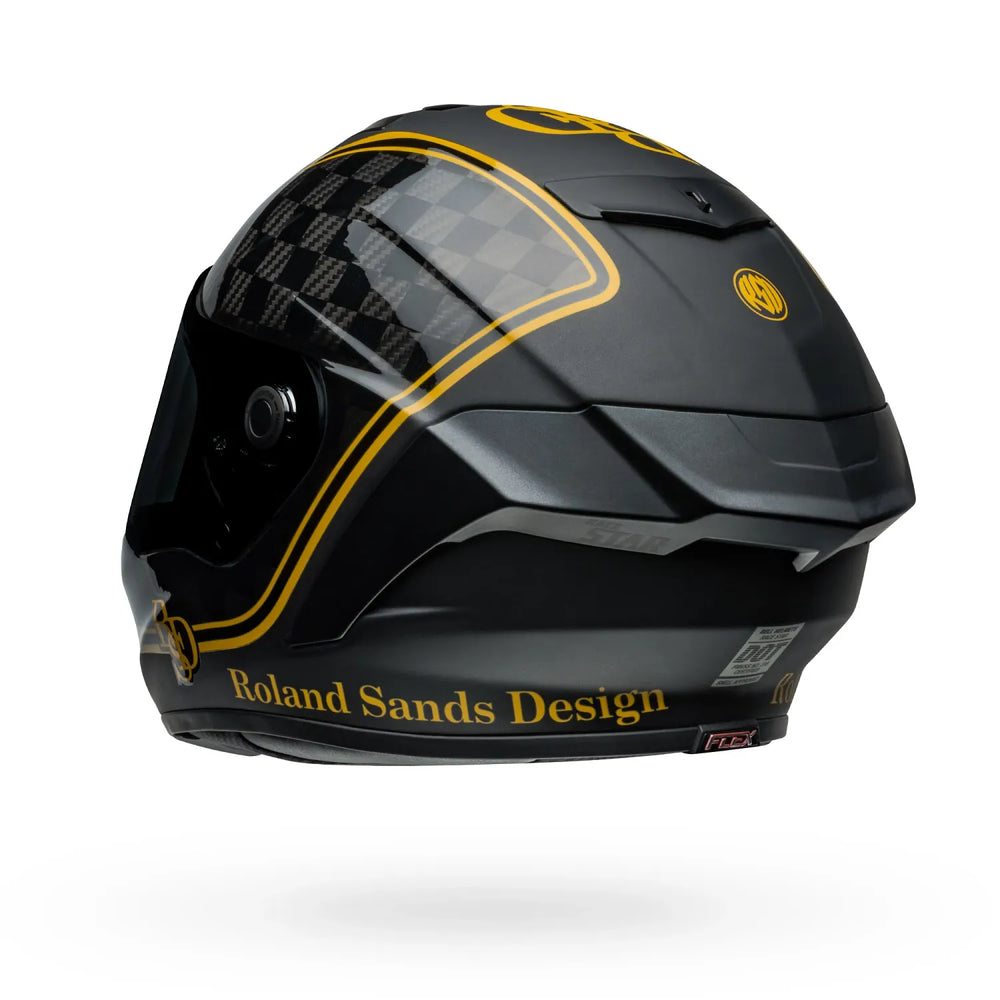 
                  
                    Bell Race Star DLX Flex Helmet- RSD Player Matte/Gloss Black/Gold
                  
                