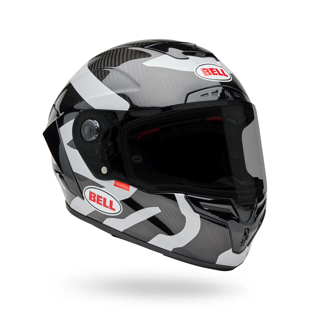 
                  
                    Bell Race Star DLX Flex Helmet- Hello Cousteau Equidae Matte/Gloss Black/Gray
                  
                