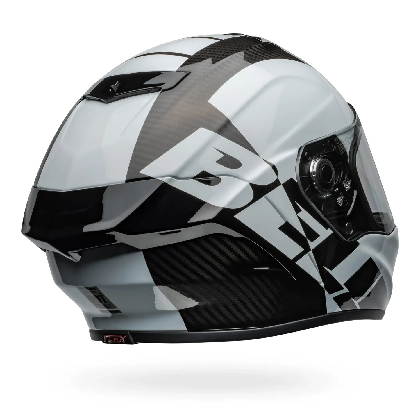 
                  
                    Bell Race Star DLX Flex Helmet-Offset Gloss Black/White
                  
                