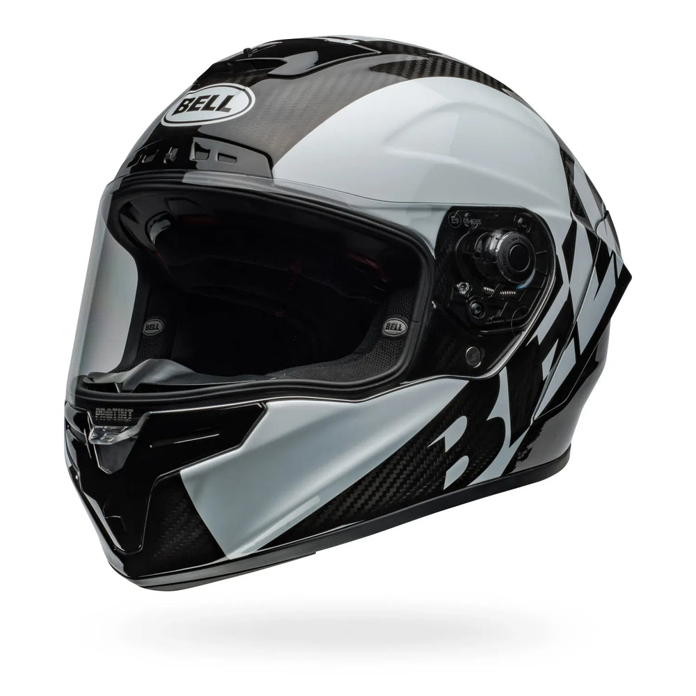 
                  
                    Bell Race Star DLX Flex Helmet-Offset Gloss Black/White
                  
                