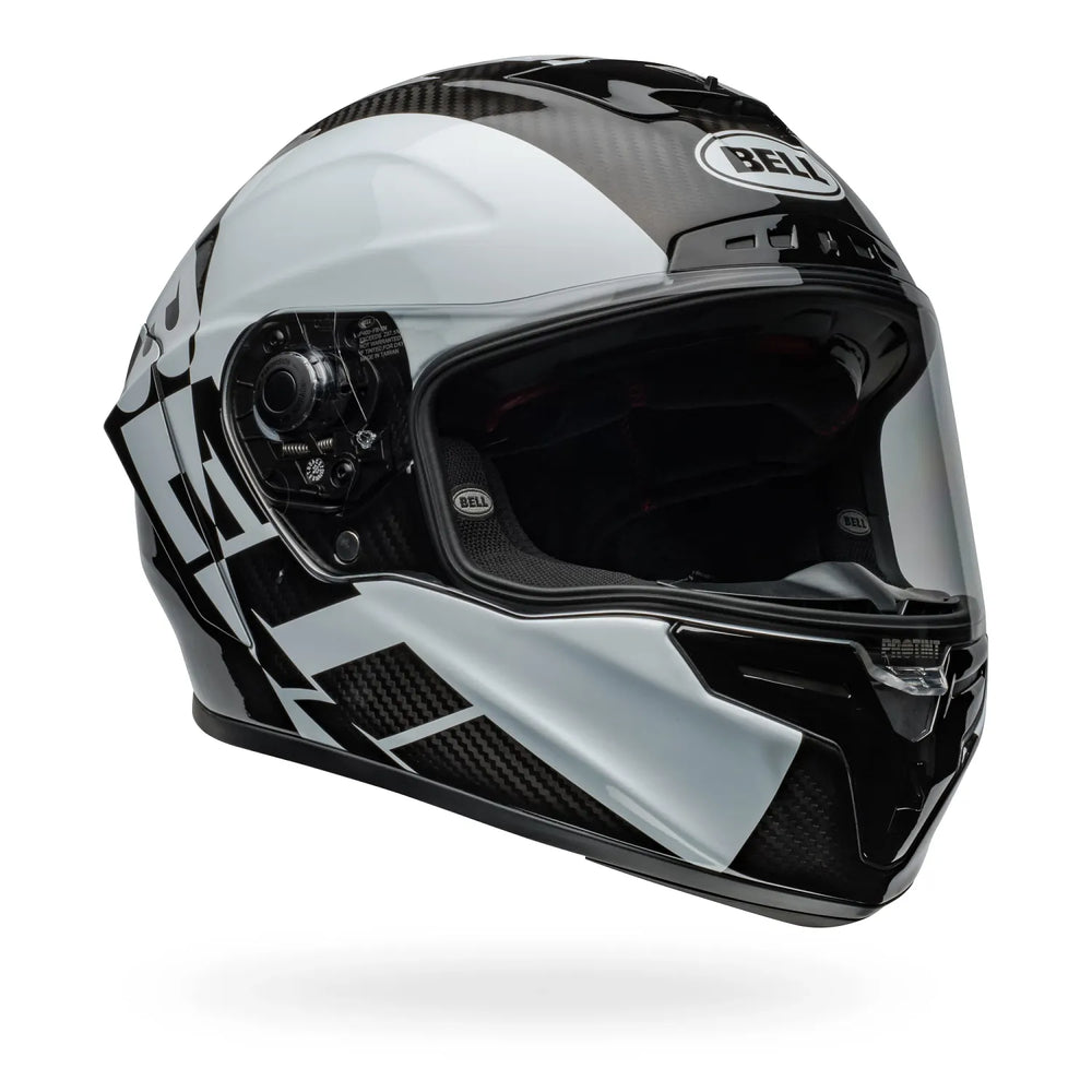 
                  
                    Bell Race Star DLX Flex Helmet-Offset Gloss Black/White
                  
                