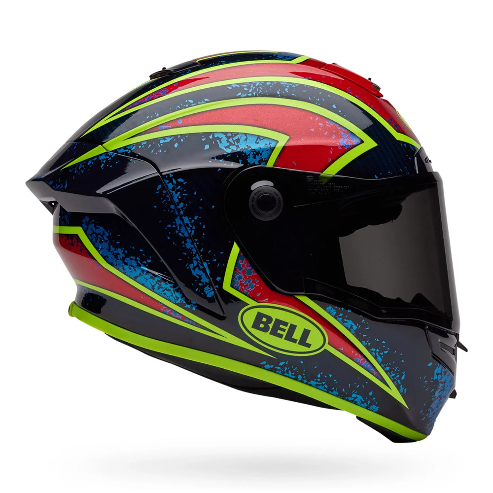 
                  
                    Bell Race Star DLX Flex Helmet- Xenon Gloss Blue/Retina
                  
                