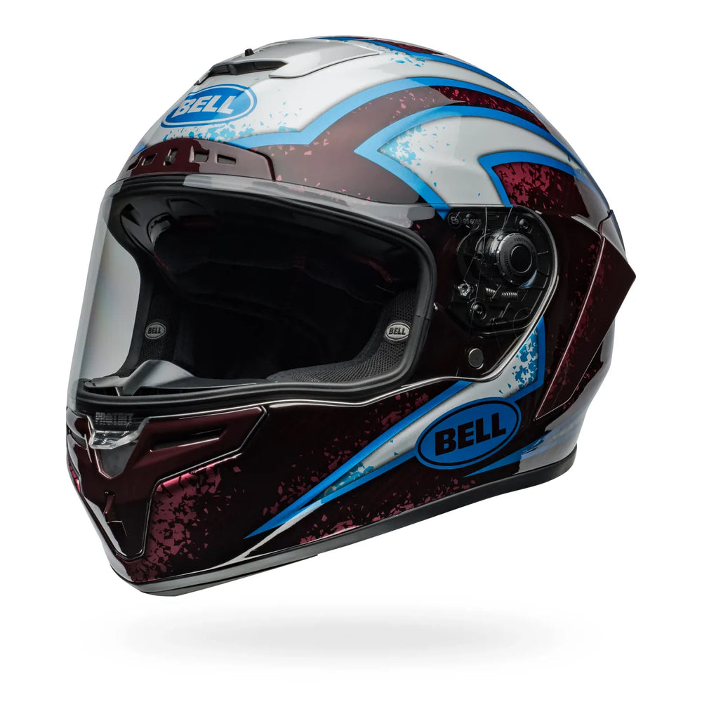 
                  
                    Bell Race Star DLX Flex Helmet-Xenon Gloss Red/Silver
                  
                