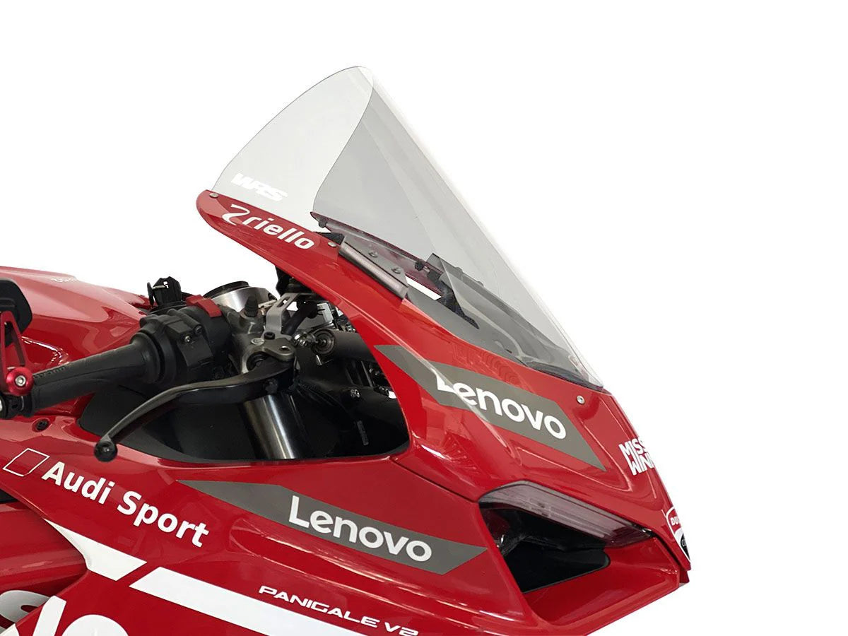 
                  
                    WRS Race High Windscreen Ducati Panigale V4 - S 2018-2019 / Panigale V2 2020-2024
                  
                