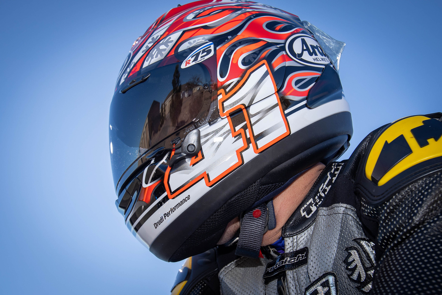 
                  
                    ARAI T CORSAIR-X Noriyuki HAGA GP HELMET
                  
                