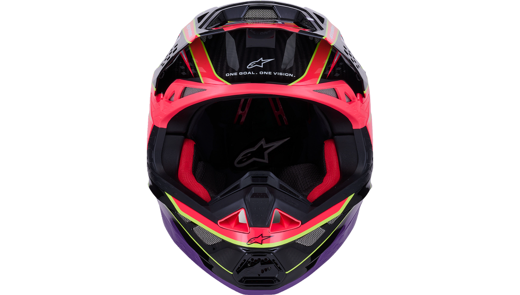 
                  
                    Alpinestars Supertech M10 Helmet -Era - Gloss Pink/Violet/Yellow Fluo
                  
                