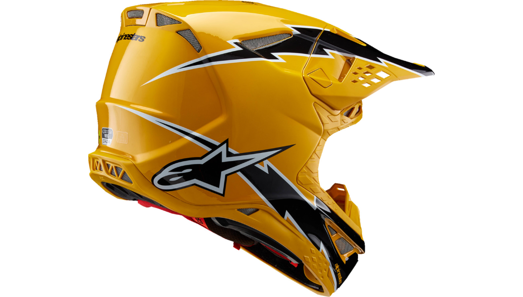 
                  
                    Alpinestars Supertech M10 Helmet - Ampress - Gloss Black/Yellow
                  
                