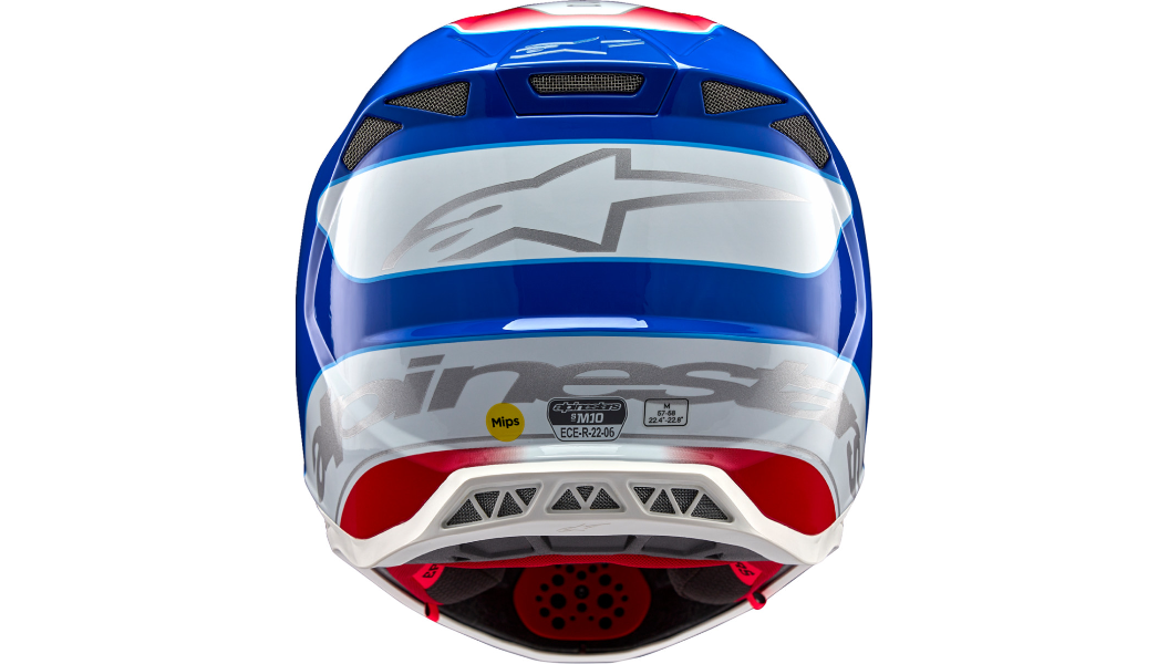 
                  
                    Alpinestars Supertech M10 Helmet - Aeon - Gloss Bright Red/Blue
                  
                
