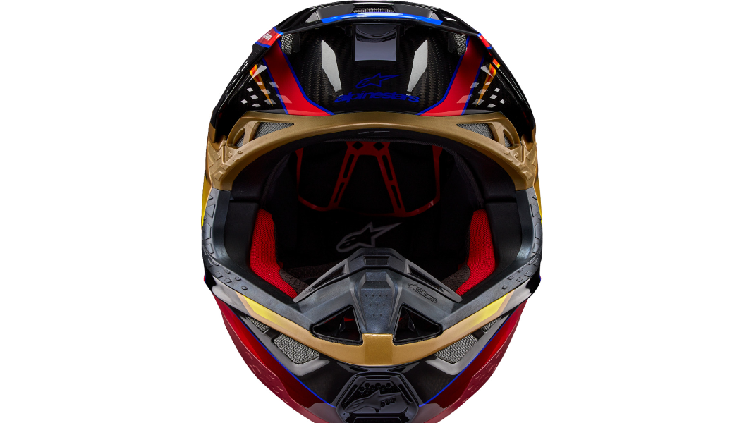 
                  
                    Alpinestars Supertech M10 Helmet - Era  - Gloss Gold/Yellow/Rio Red
                  
                