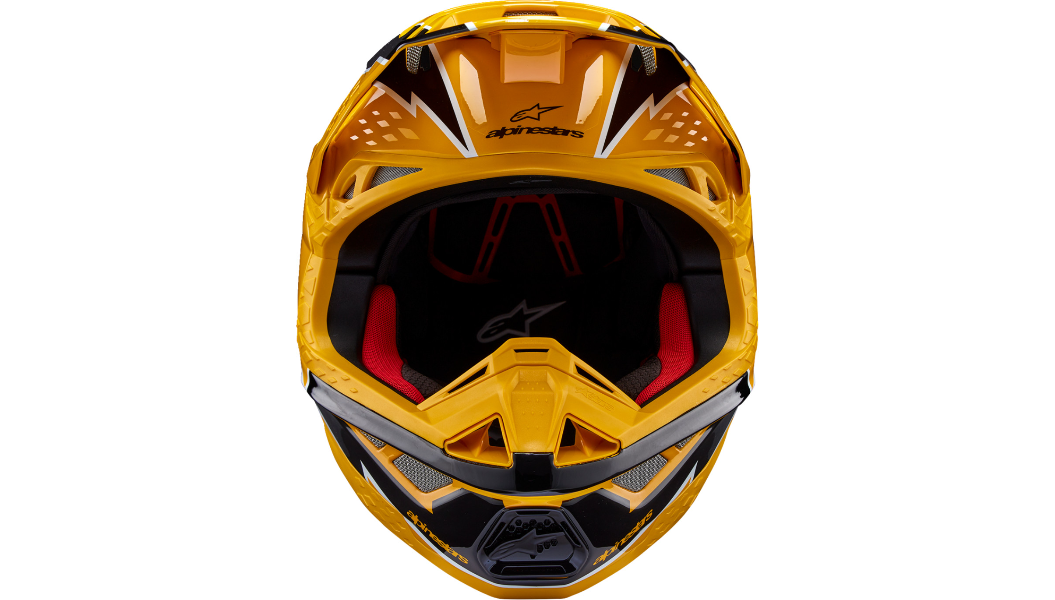 
                  
                    Alpinestars Supertech M10 Helmet - Ampress - Gloss Black/Yellow
                  
                