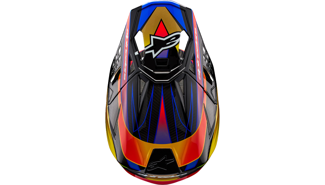 
                  
                    Alpinestars Supertech M10 Helmet - Era  - Gloss Gold/Yellow/Rio Red
                  
                
