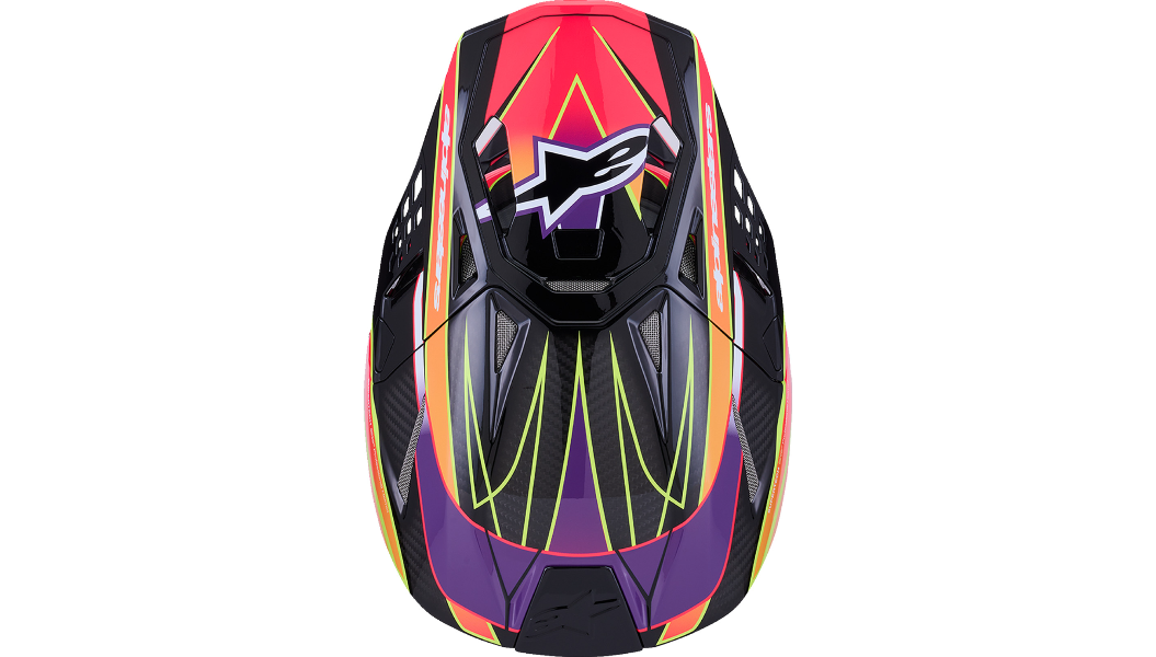 
                  
                    Alpinestars Supertech M10 Helmet -Era - Gloss Pink/Violet/Yellow Fluo
                  
                