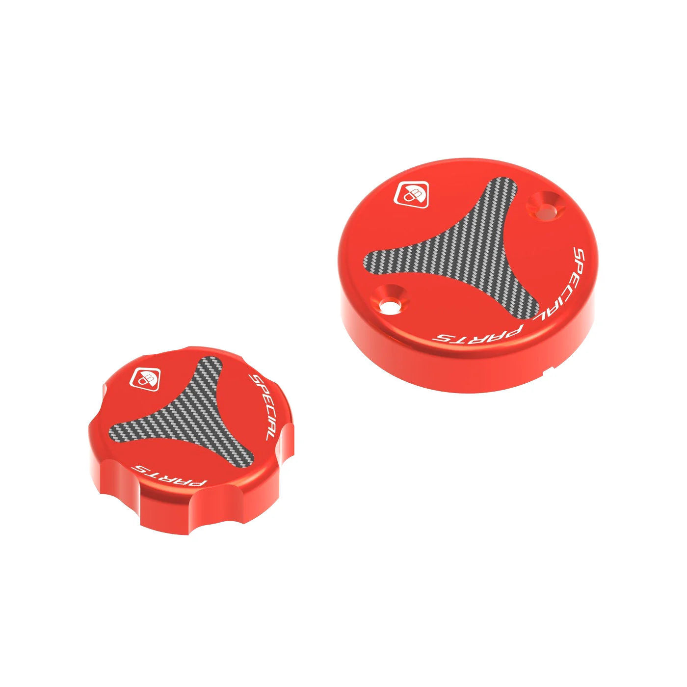 
                  
                    Ducabike DBK Carbon Front Brake Clutch Fluid Reservoir Cap Set For Panigale V2 V2S
                  
                