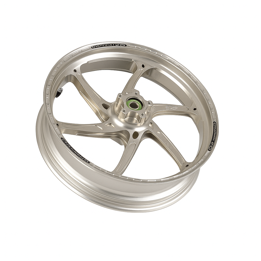 OZ Racing - GASS Aluminum 6 Spoke Front Wheel - Titanium - Suzuki GSXR600/750/1000 - H3097SU3501T