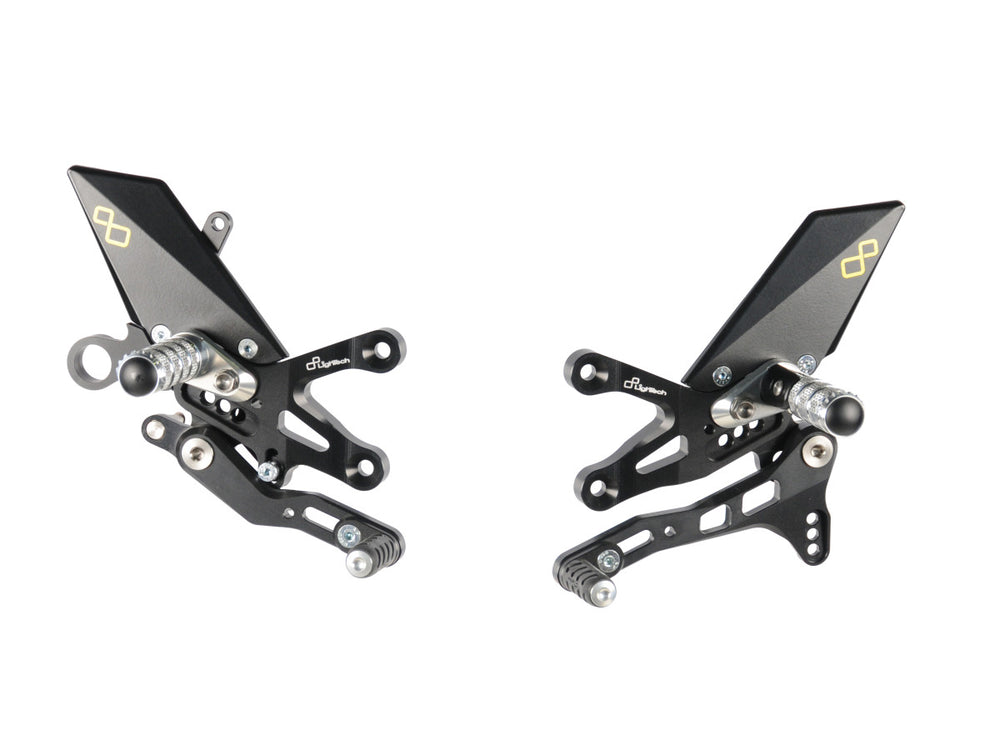 Lightech - Folding Footpegs - Aprilia RSV4/Tuono - Standard Shift - FTRAP004W