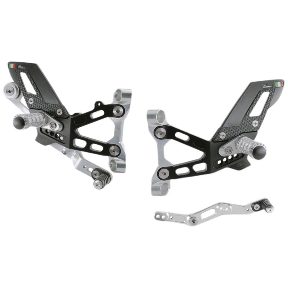 Lightech - Fixed Footpegs - BMW - S1000RR (2020-2025) M1000RR (2022-2025) - Standard & Reverse Shift - FTRBM007