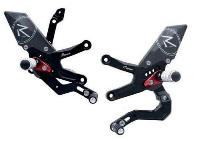 Lightech - R Version Rearsets - Kawasaki - ZX10R (2021-2024) - Standard Shift - FTRKA011R