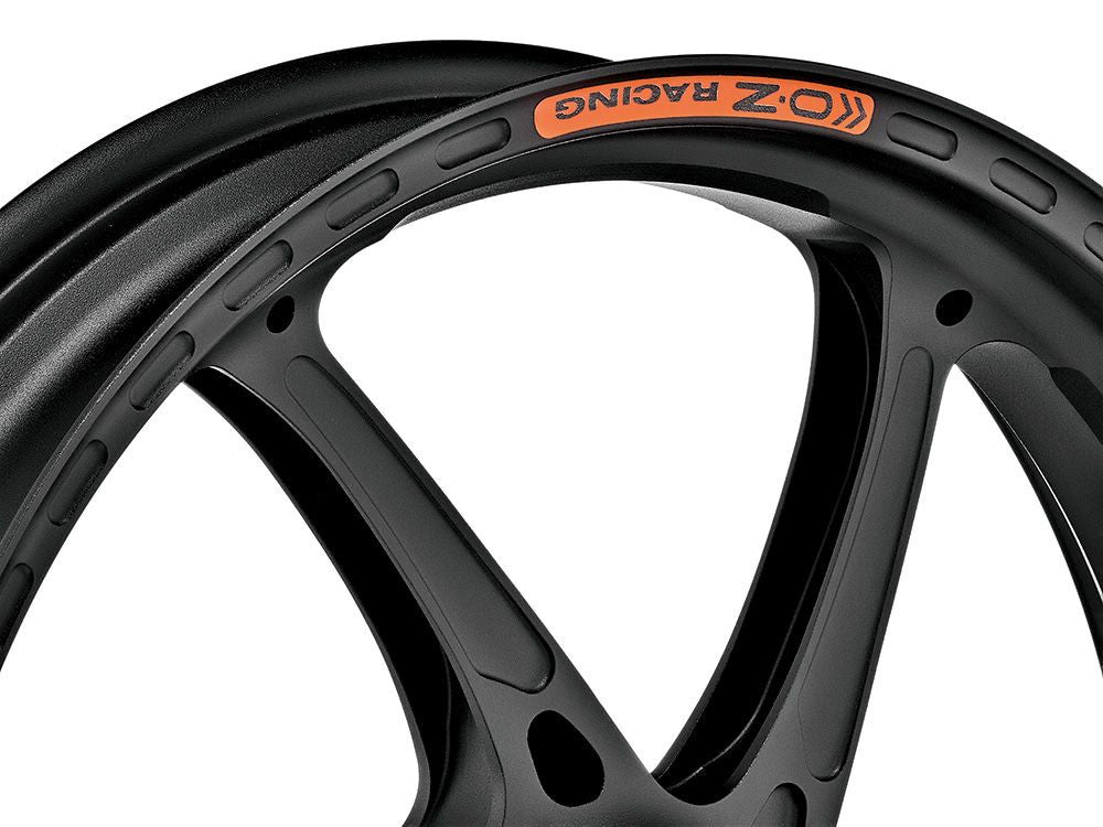 
                  
                    OZ Racing - GASS Aluminum 6 Spoke SET - Matte Black - Yamaha R1 (2015-2025)
                  
                