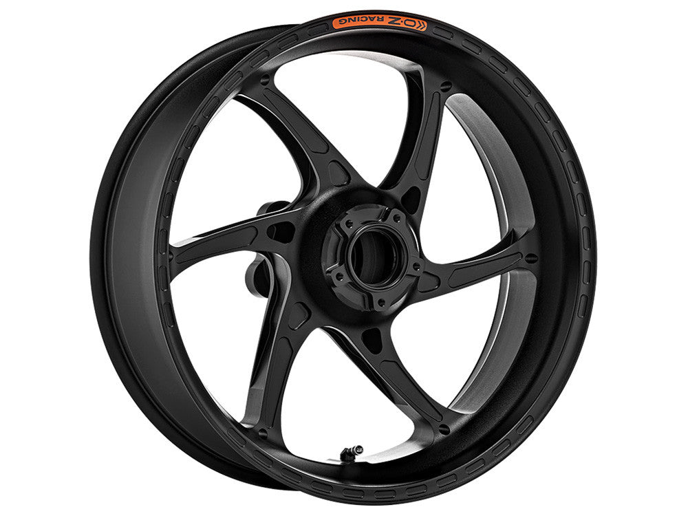 OZ Racing - GASS Aluminum 6 Spoke Rear Wheel - Matte Black - Honda CBR 1000RR- H6004HO60Z1M