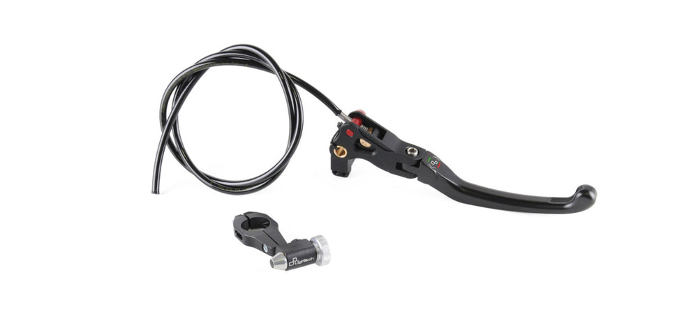 Lightech - Folding Brake Lever With Remote Adjuster - Honda - LEVS128J