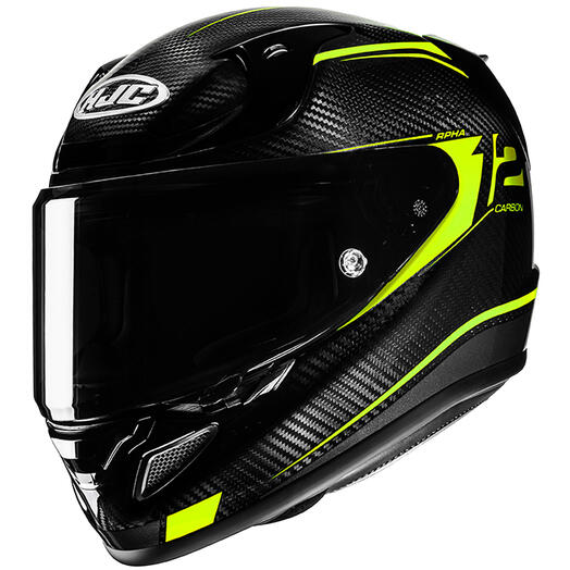 HJC RPHA 12N Keres MC-3H Carbon/ Yellow Helmet