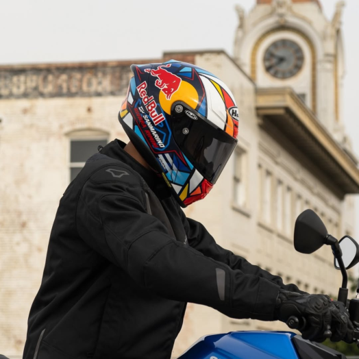 
                  
                    HJC RPHA 1N Misano Red Bull Helmet
                  
                