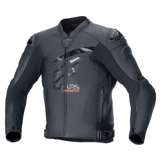 ALPINESTARS GP Plus R v4 Airflow Leather Jacket- Black/Black