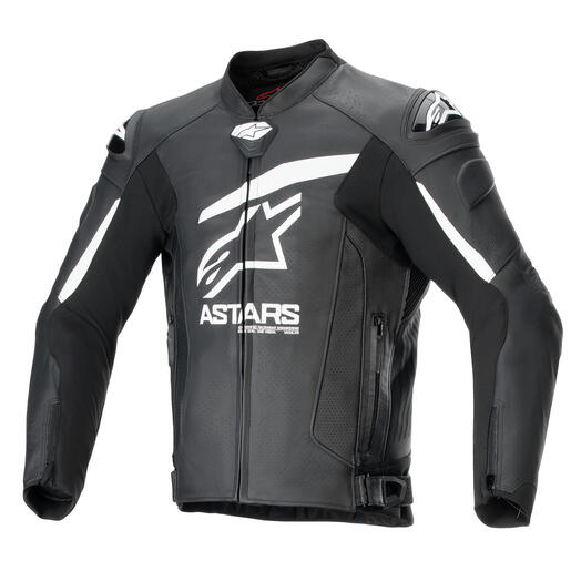 ALPINESTARS GP Plus R v4 Airflow Leather Jacket - Black/White
