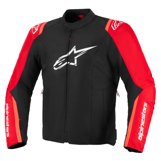 ALPINESTARS T-SPS V2 Waterproof Jacket- Black/Red/Red Fluo