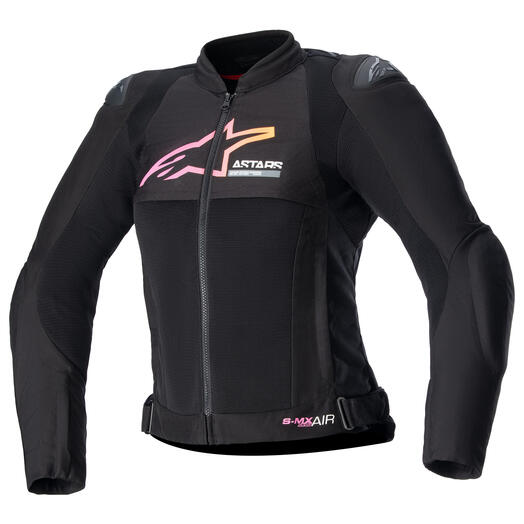 Women's ALPINESTARS Stella SMX Air Jacket -Black/Yellow/Pink