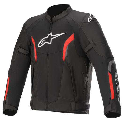 ALPINESTARS AST v2 Air Jacket-Black/Red Fluo
